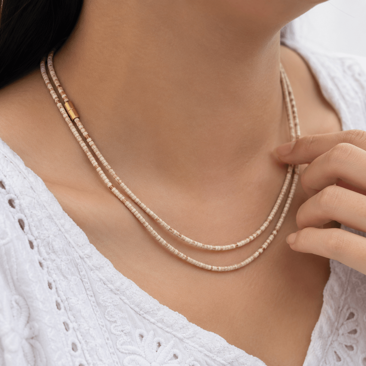 Asli Tulsi Kanthi Mala (Double Layer)