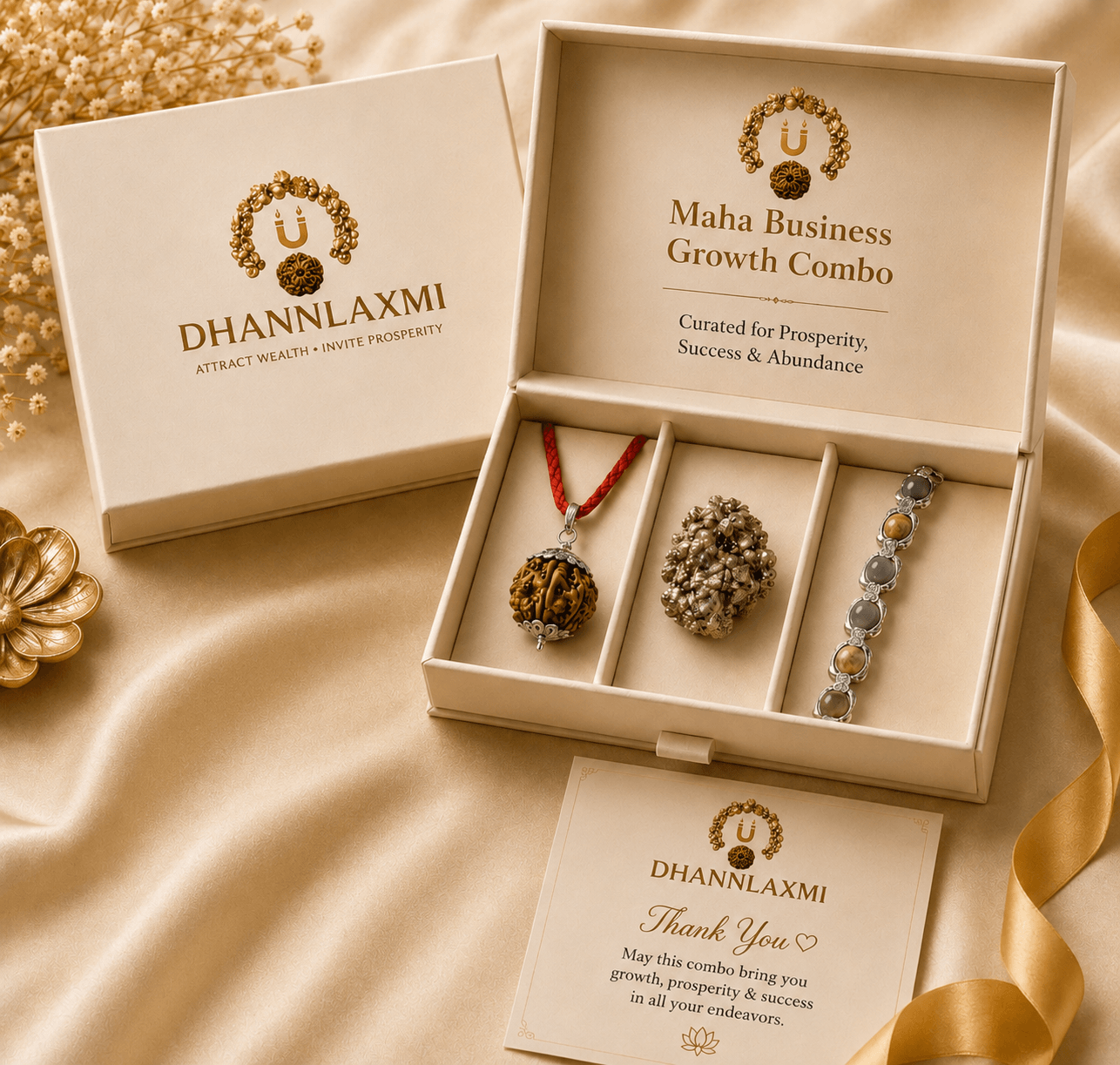 Maha Business Growth Combo (Attracts Wealth, Success, and Prosperity)