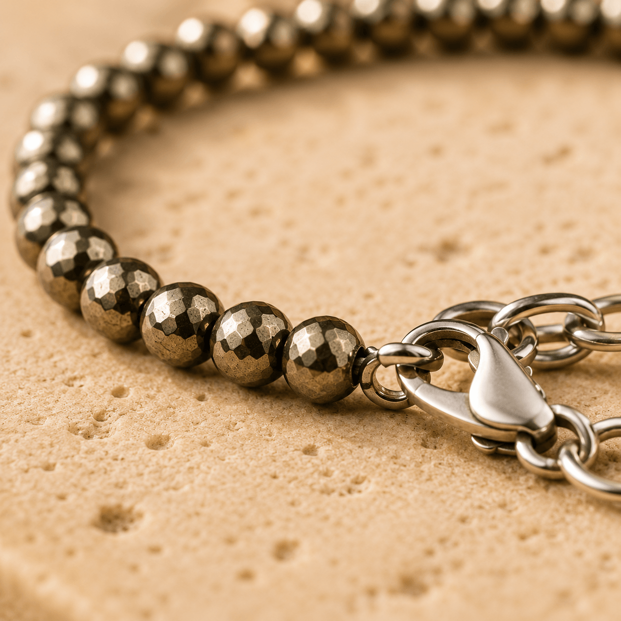 Pyrite Anklet