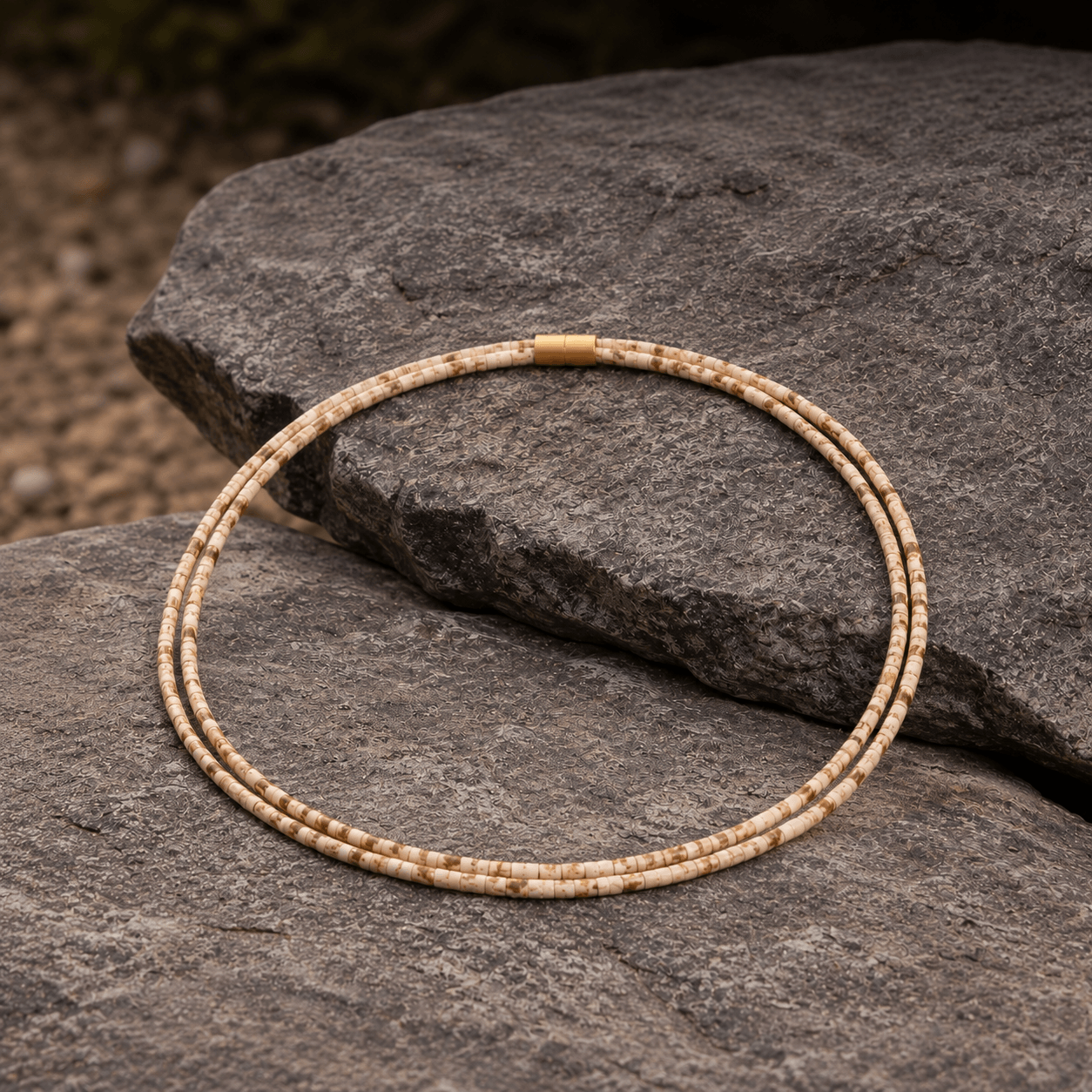 Asli Tulsi Kanthi Mala (Double Layer)